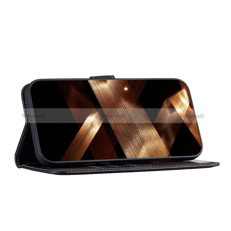 Leather Case Stands Flip Cover Holder B17F for Nokia G22