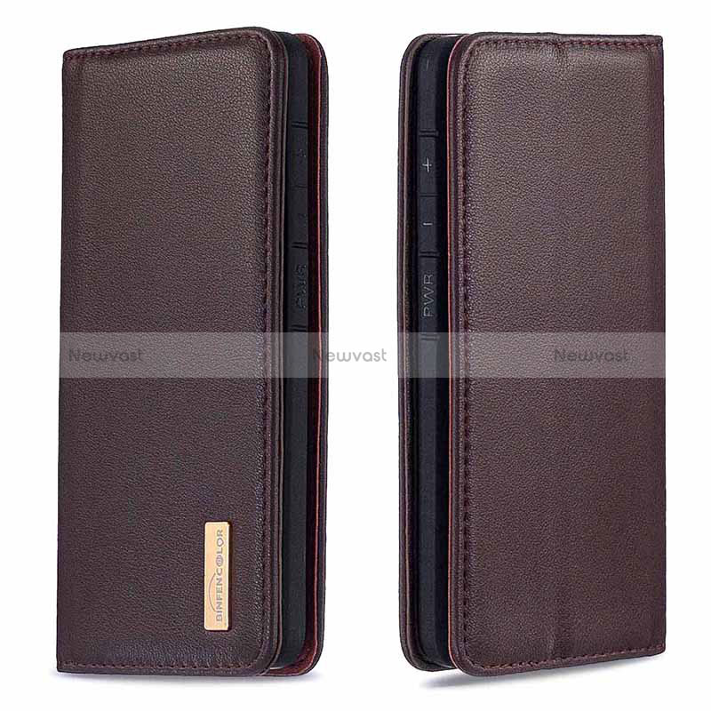 Leather Case Stands Flip Cover Holder B17F for Samsung Galaxy A30S