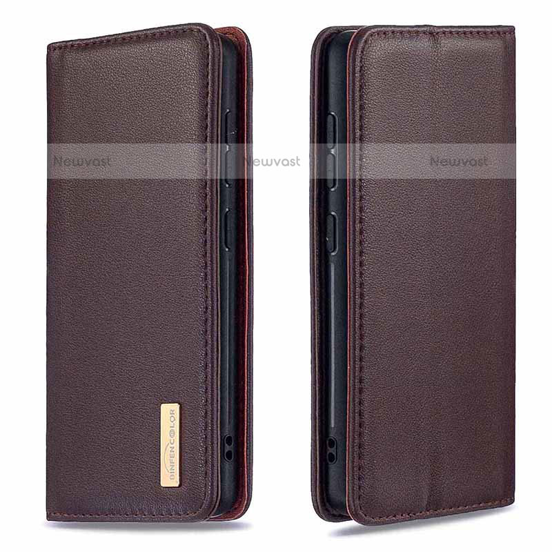 Leather Case Stands Flip Cover Holder B17F for Samsung Galaxy Note 20 5G