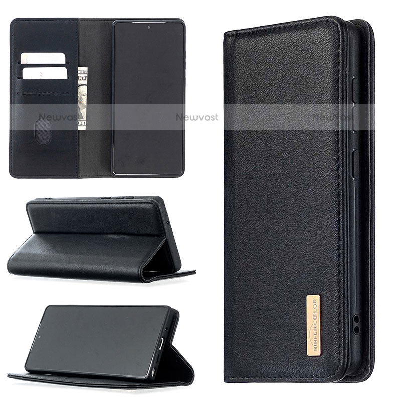 Leather Case Stands Flip Cover Holder B17F for Samsung Galaxy Note 20 5G