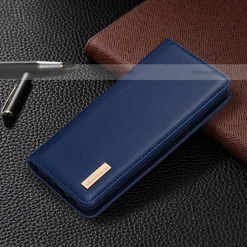 Leather Case Stands Flip Cover Holder B17F for Samsung Galaxy S20 Plus 5G