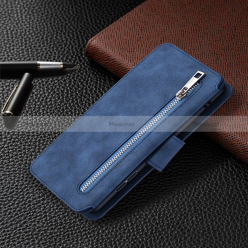 Leather Case Stands Flip Cover Holder B18F for Samsung Galaxy A51 5G