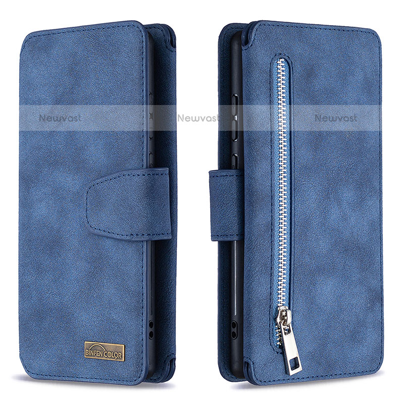 Leather Case Stands Flip Cover Holder B18F for Samsung Galaxy Note 20 5G