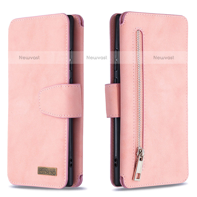 Leather Case Stands Flip Cover Holder B18F for Samsung Galaxy Note 20 Ultra 5G