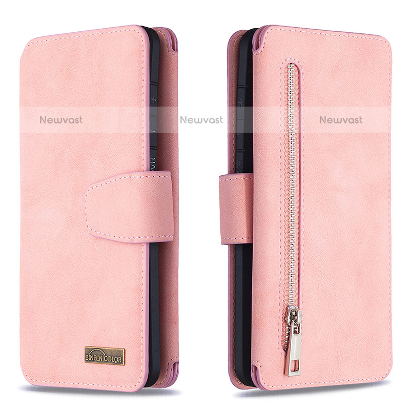 Leather Case Stands Flip Cover Holder B18F for Samsung Galaxy S20 Ultra 5G