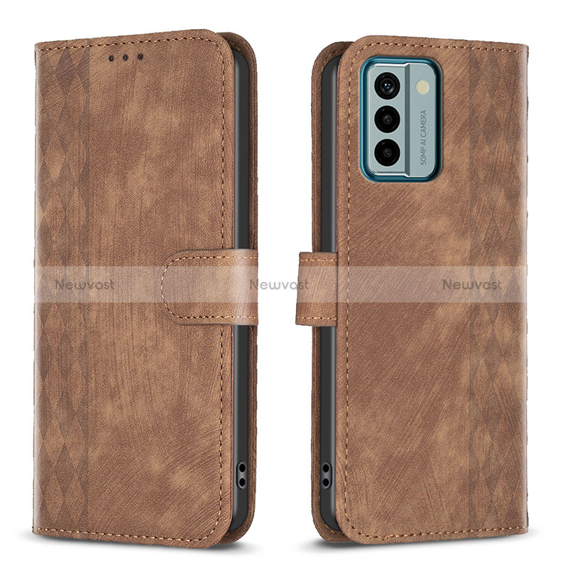 Leather Case Stands Flip Cover Holder B21F for Nokia G22