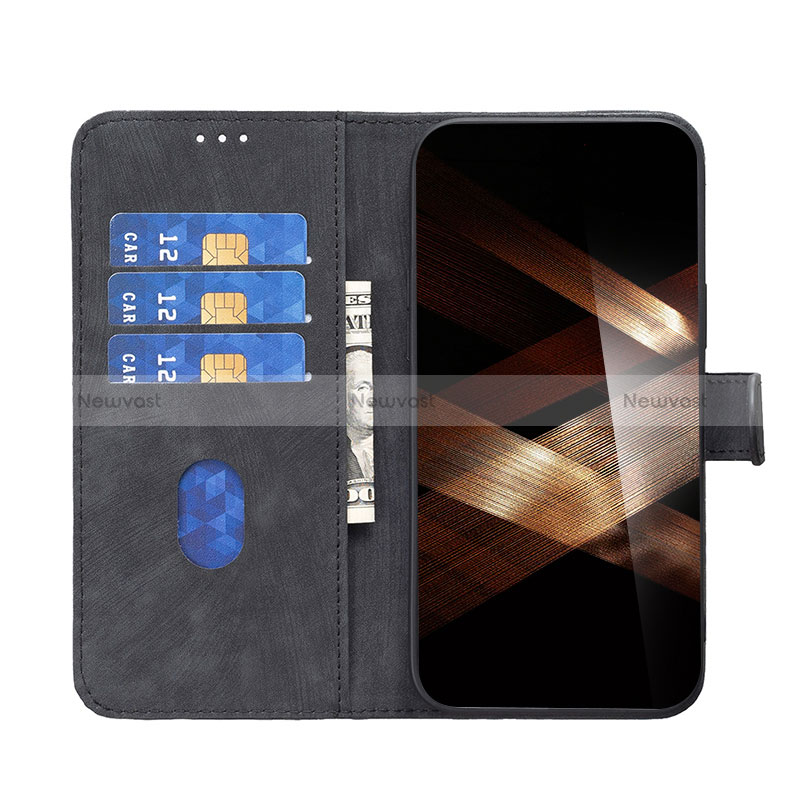 Leather Case Stands Flip Cover Holder B21F for Xiaomi Redmi Note 13 Pro 5G