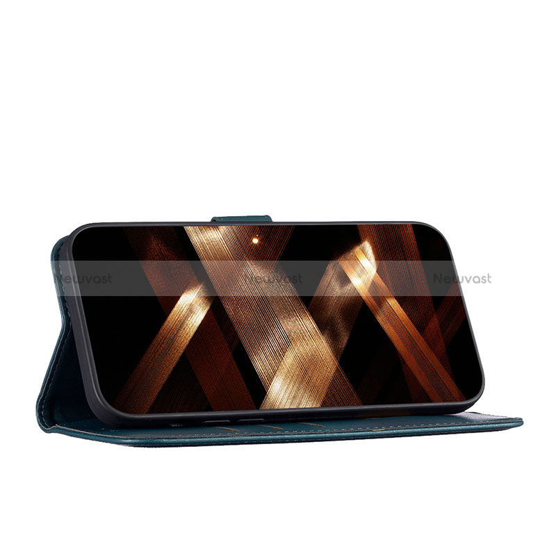 Leather Case Stands Flip Cover Holder B22F for Motorola Moto G73 5G