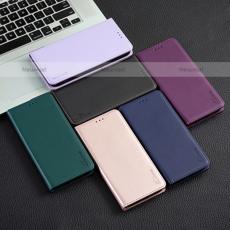 Leather Case Stands Flip Cover Holder B22F for Xiaomi Poco C65