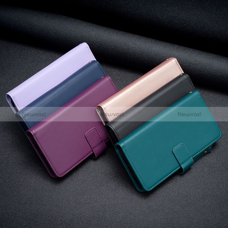 Leather Case Stands Flip Cover Holder B23F for Motorola Moto Edge (2023) 5G