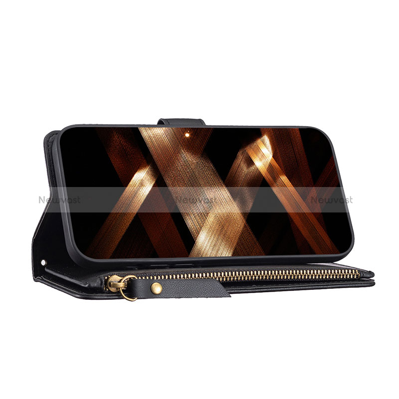 Leather Case Stands Flip Cover Holder B23F for Motorola Moto Edge (2023) 5G
