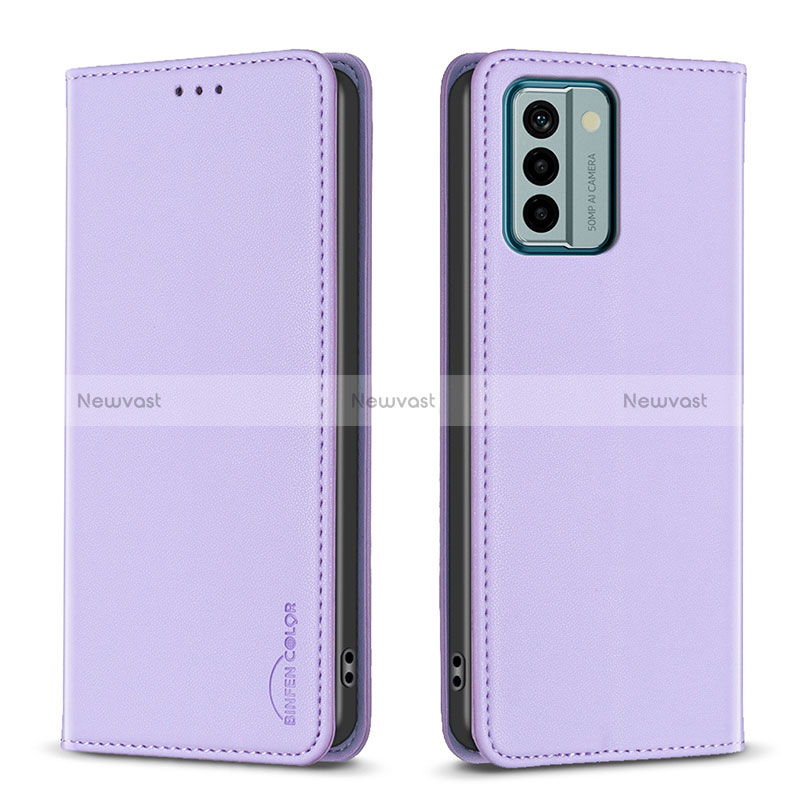 Leather Case Stands Flip Cover Holder B23F for Nokia G22