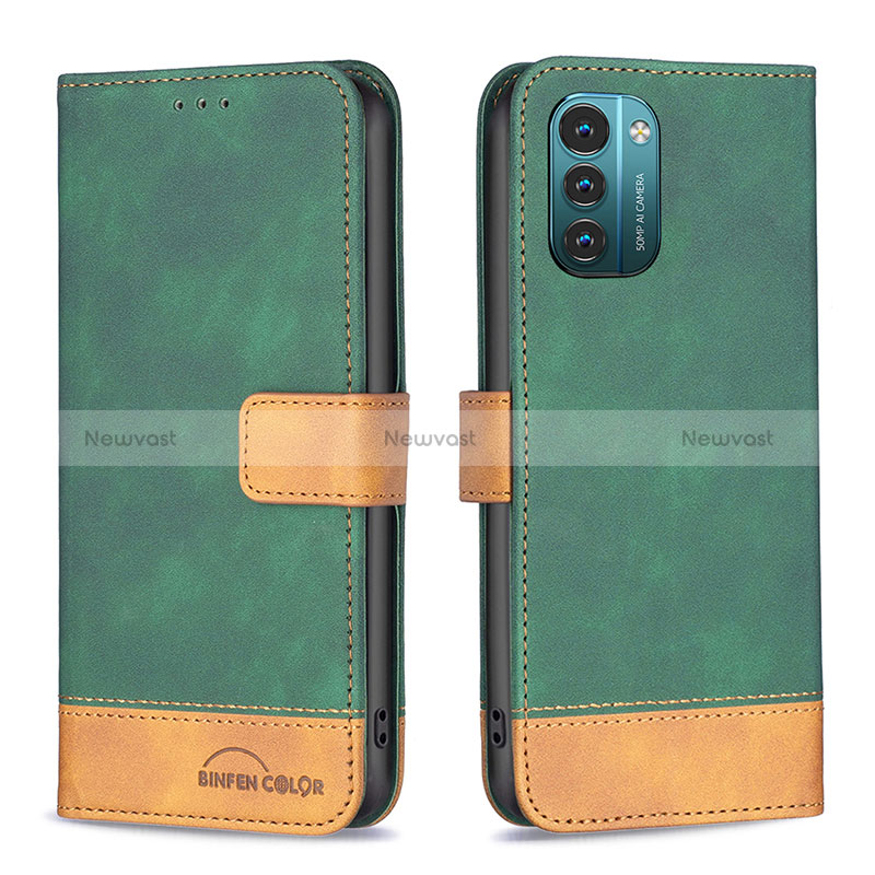 Leather Case Stands Flip Cover Holder B25F for Nokia G11