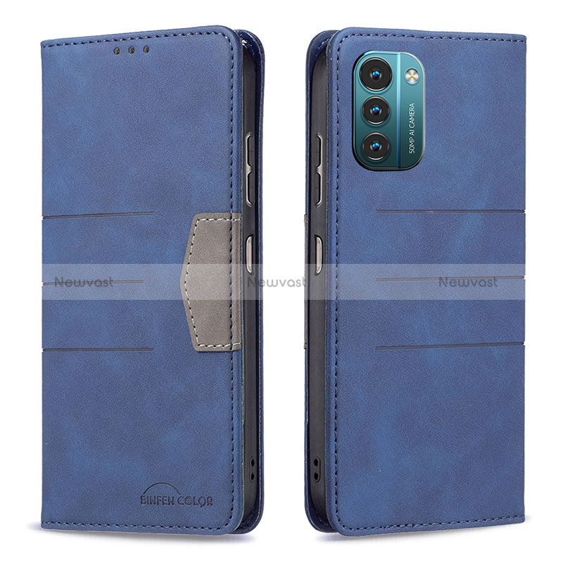 Leather Case Stands Flip Cover Holder B26F for Nokia G11