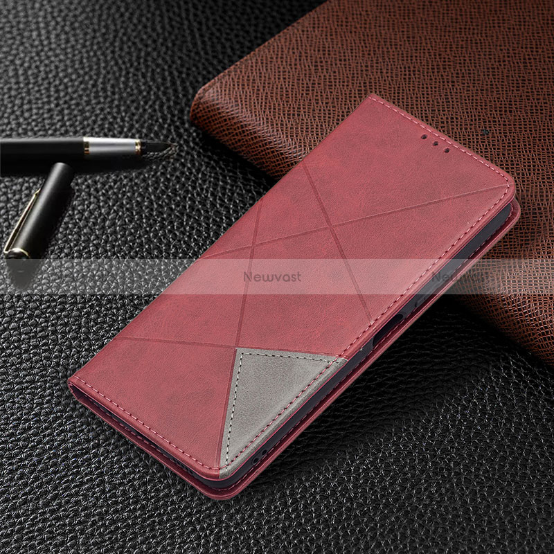 Leather Case Stands Flip Cover Holder BF5 for Xiaomi Redmi Note 10 Pro Max