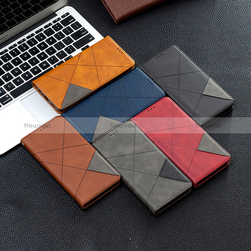 Leather Case Stands Flip Cover Holder BF5 for Xiaomi Redmi Note 10 Pro Max