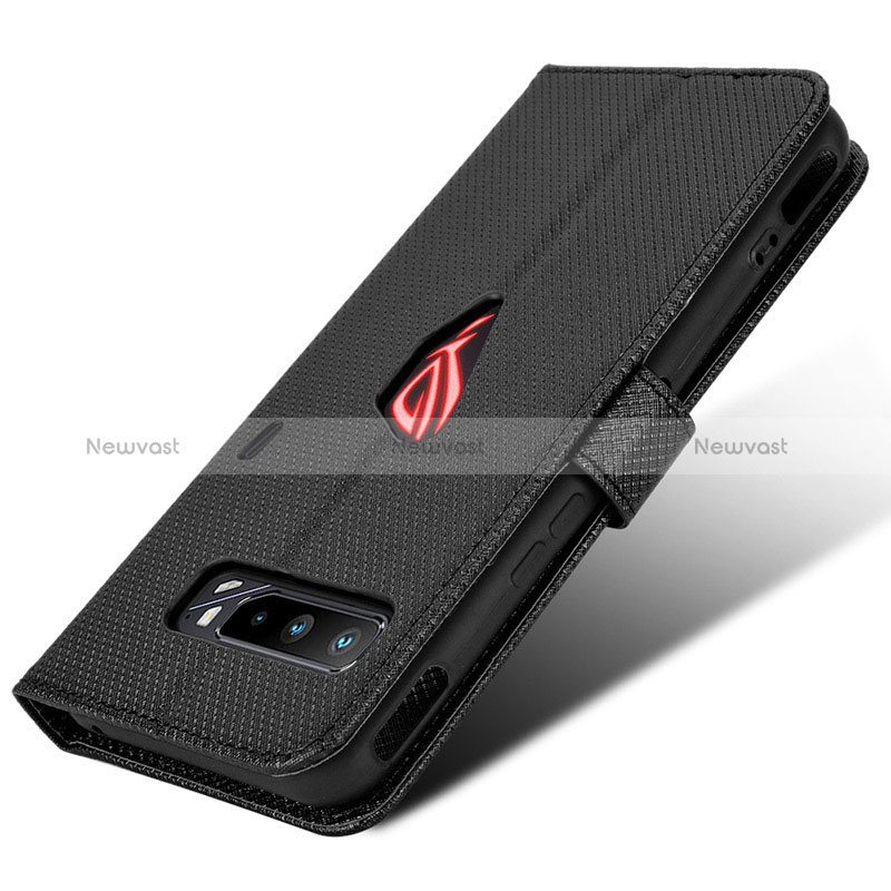 Leather Case Stands Flip Cover Holder BY1 for Asus ROG Phone 3