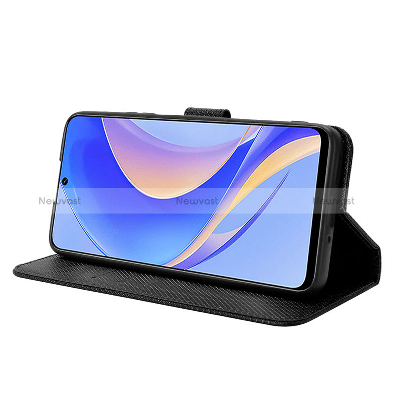 Leather Case Stands Flip Cover Holder BY1 for Huawei Enjoy 50 Pro