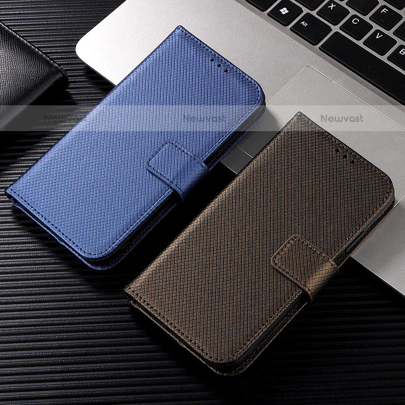 Leather Case Stands Flip Cover Holder BY1 for Huawei Honor 90 Lite 5G