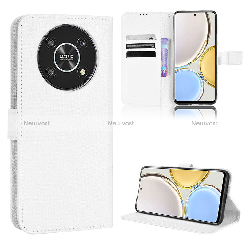 Leather Case Stands Flip Cover Holder BY1 for Huawei Honor Magic4 Lite 5G