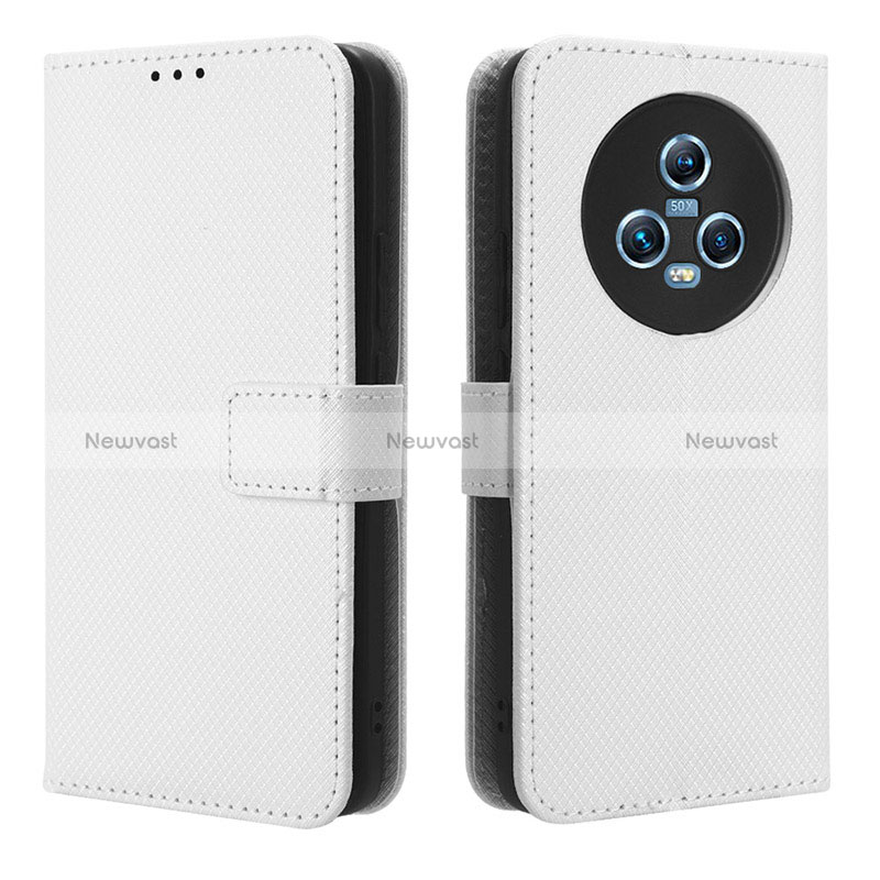 Leather Case Stands Flip Cover Holder BY1 for Huawei Honor Magic5 5G