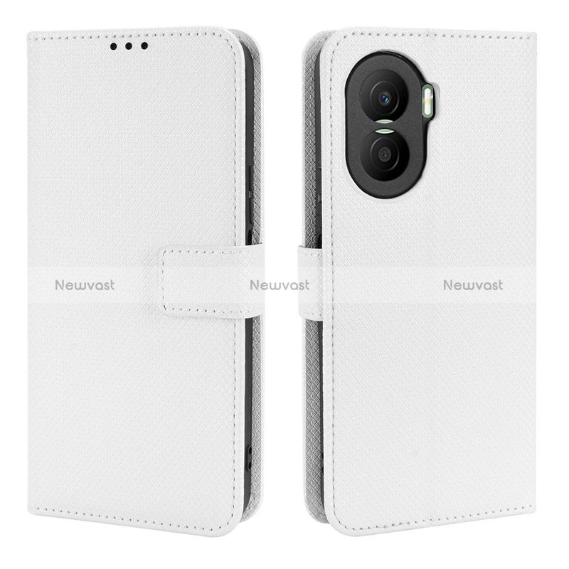 Leather Case Stands Flip Cover Holder BY1 for Huawei Honor X40i 5G