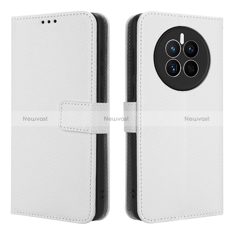 Leather Case Stands Flip Cover Holder BY1 for Huawei Mate 50