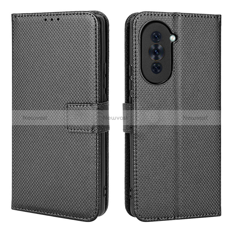 Leather Case Stands Flip Cover Holder BY1 for Huawei Nova 10 Pro