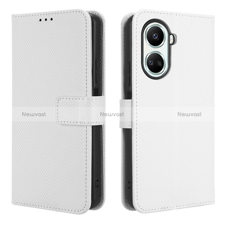 Leather Case Stands Flip Cover Holder BY1 for Huawei Nova 10 SE