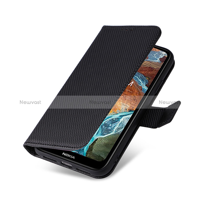 Leather Case Stands Flip Cover Holder BY1 for Nokia G300 5G