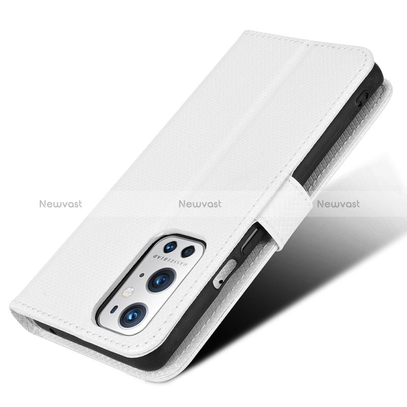 Leather Case Stands Flip Cover Holder BY1 for OnePlus 9 Pro 5G