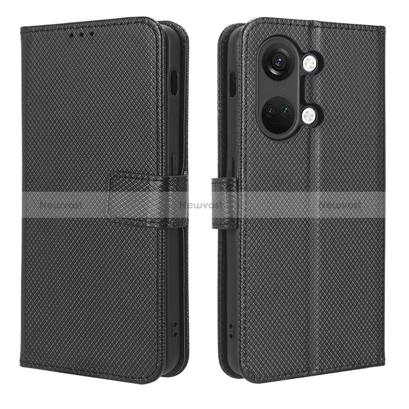 Leather Case Stands Flip Cover Holder BY1 for OnePlus Ace 2V 5G