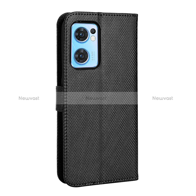 Leather Case Stands Flip Cover Holder BY1 for OnePlus Nord CE 2 5G