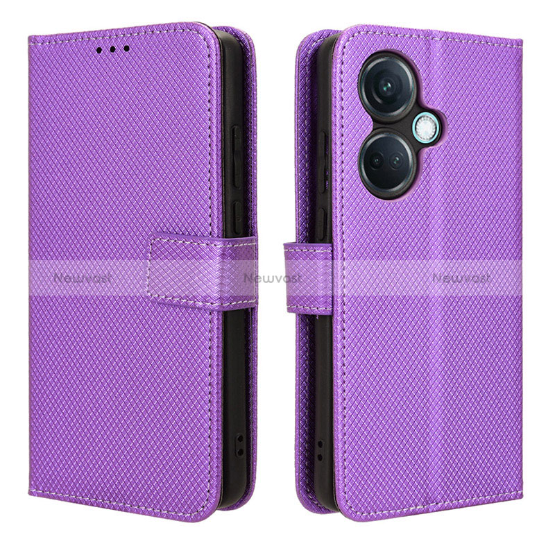 Leather Case Stands Flip Cover Holder BY1 for Oppo K11 5G