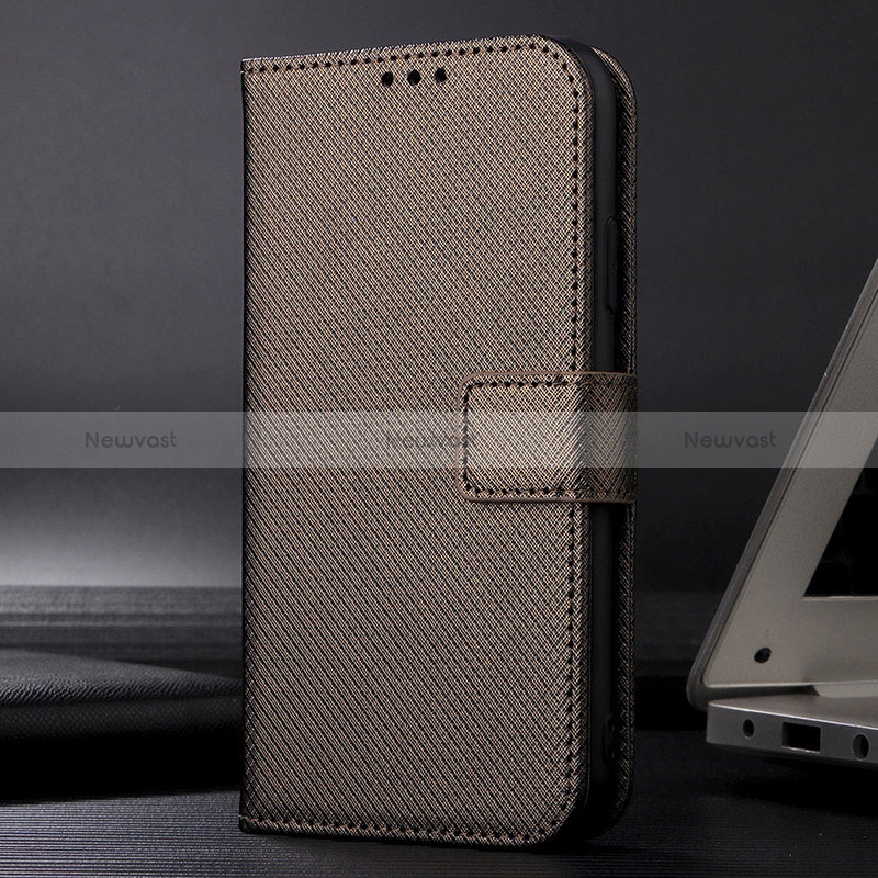 Leather Case Stands Flip Cover Holder BY1 for Realme 8 4G