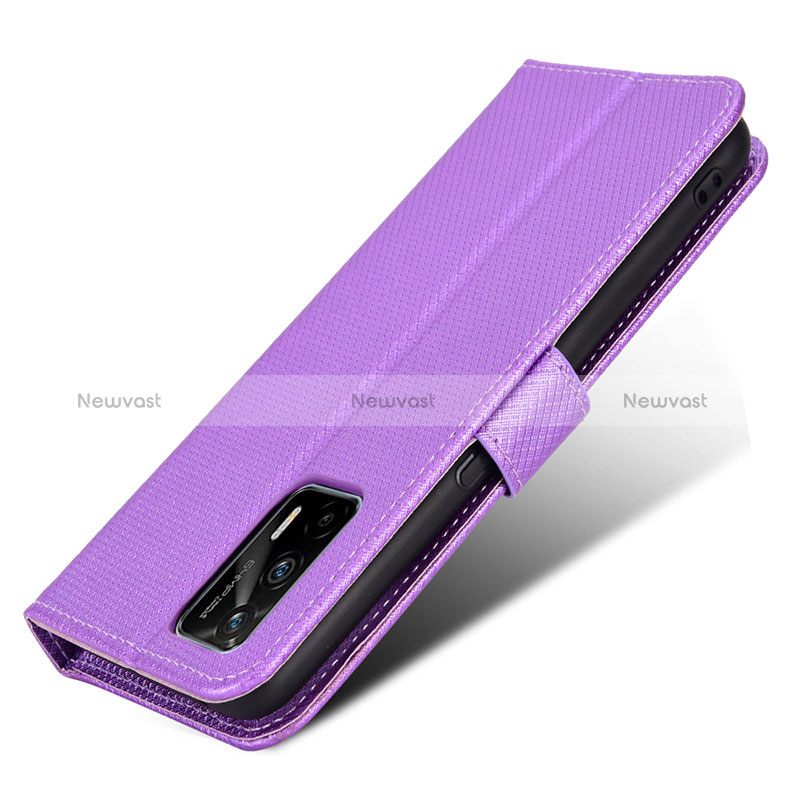 Leather Case Stands Flip Cover Holder BY1 for Realme GT Neo 2T 5G