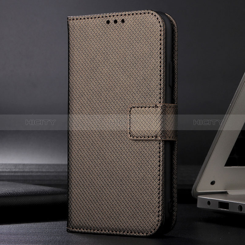 Leather Case Stands Flip Cover Holder BY1 for Samsung Galaxy A03s