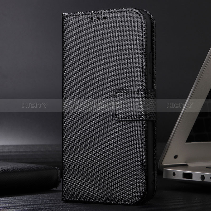 Leather Case Stands Flip Cover Holder BY1 for Samsung Galaxy F22 4G