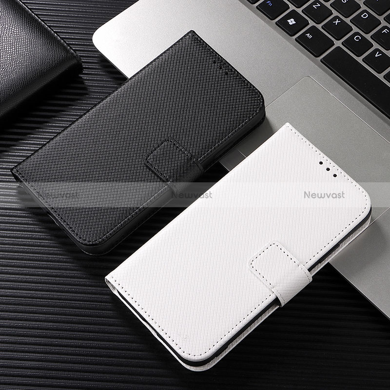 Leather Case Stands Flip Cover Holder BY1 for Samsung Galaxy M02s
