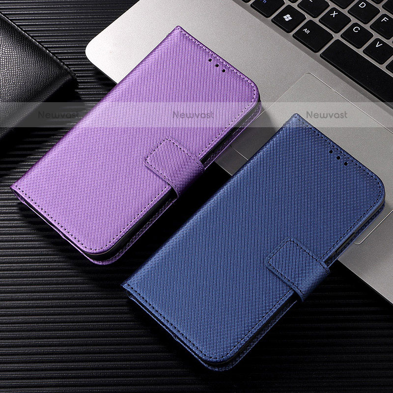 Leather Case Stands Flip Cover Holder BY1 for Samsung Galaxy M53 5G