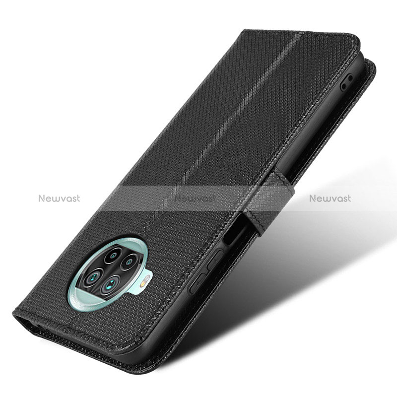 Leather Case Stands Flip Cover Holder BY1 for Xiaomi Mi 10i 5G