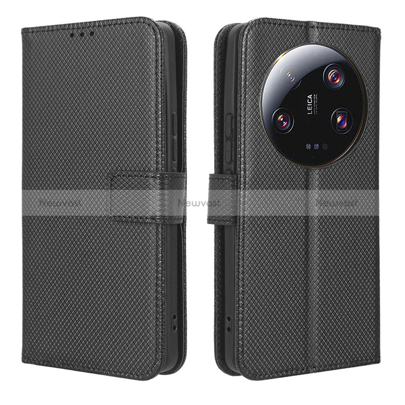 Leather Case Stands Flip Cover Holder BY1 for Xiaomi Mi 13 Ultra 5G