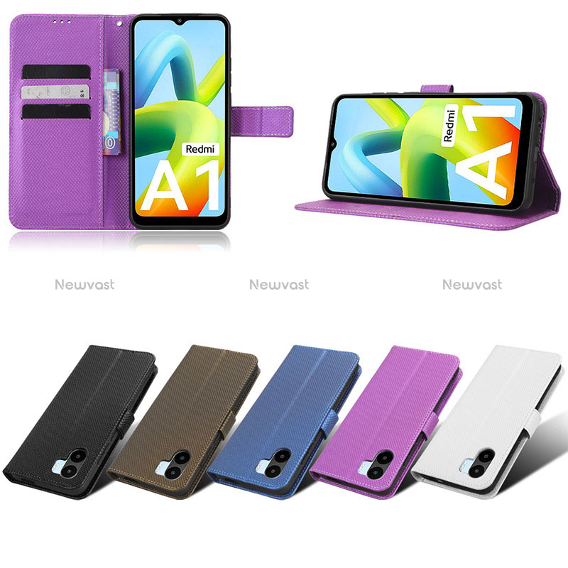 Leather Case Stands Flip Cover Holder BY1 for Xiaomi Poco C50