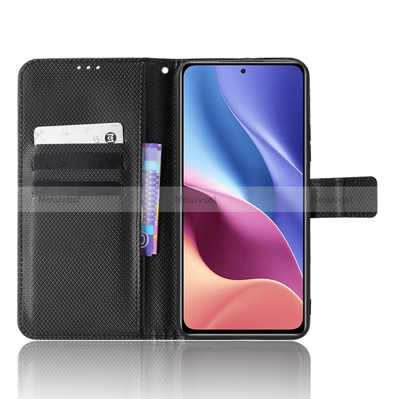 Leather Case Stands Flip Cover Holder BY1 for Xiaomi Poco F3 5G