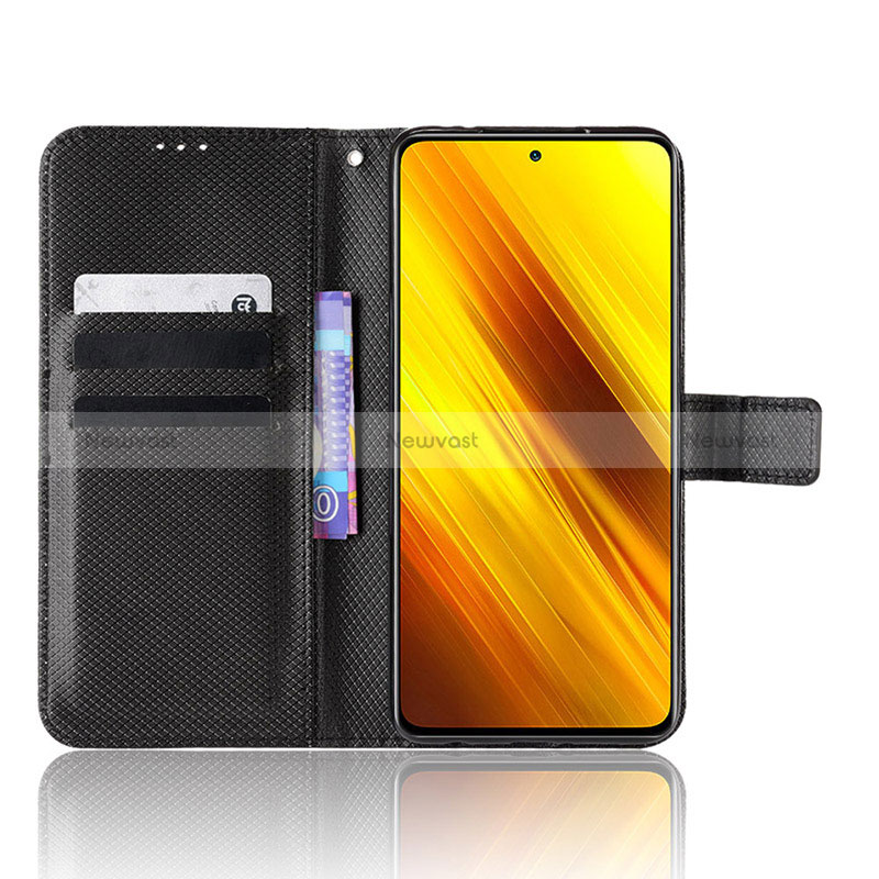 Leather Case Stands Flip Cover Holder BY1 for Xiaomi Poco X3