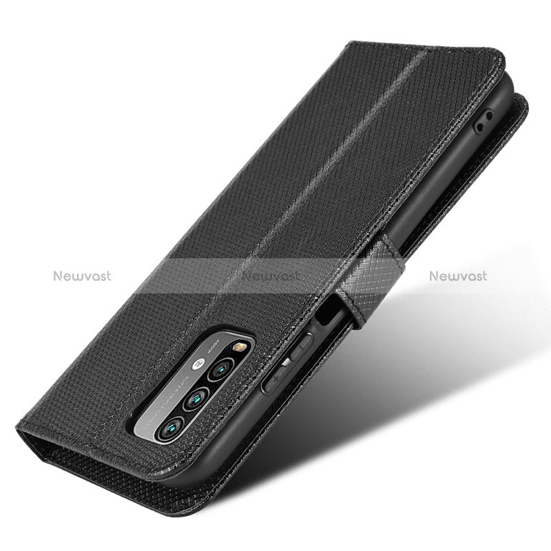 Leather Case Stands Flip Cover Holder BY1 for Xiaomi Redmi 9 Power