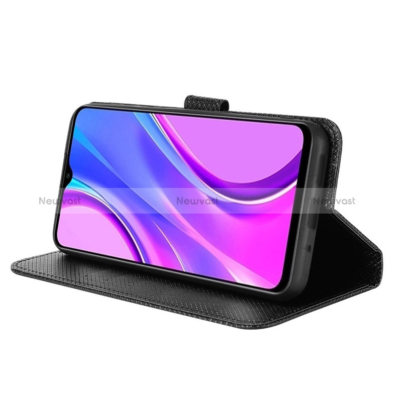 Leather Case Stands Flip Cover Holder BY1 for Xiaomi Redmi 9C