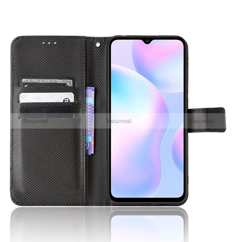 Leather Case Stands Flip Cover Holder BY1 for Xiaomi Redmi 9i