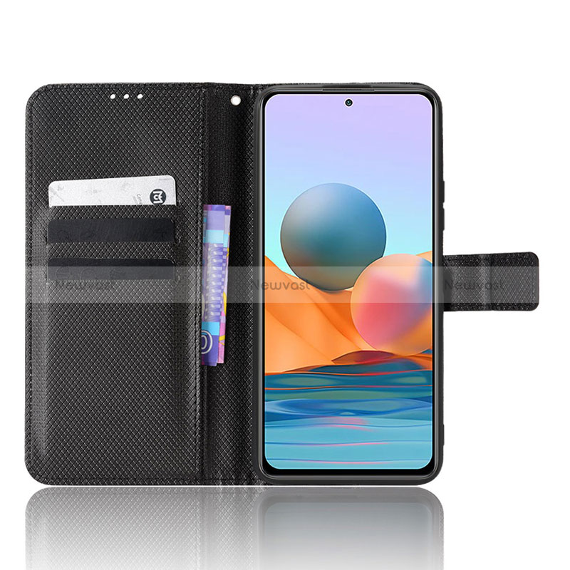 Leather Case Stands Flip Cover Holder BY1 for Xiaomi Redmi Note 10 Pro 5G