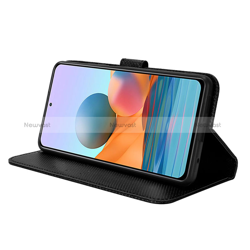 Leather Case Stands Flip Cover Holder BY1 for Xiaomi Redmi Note 10 Pro Max